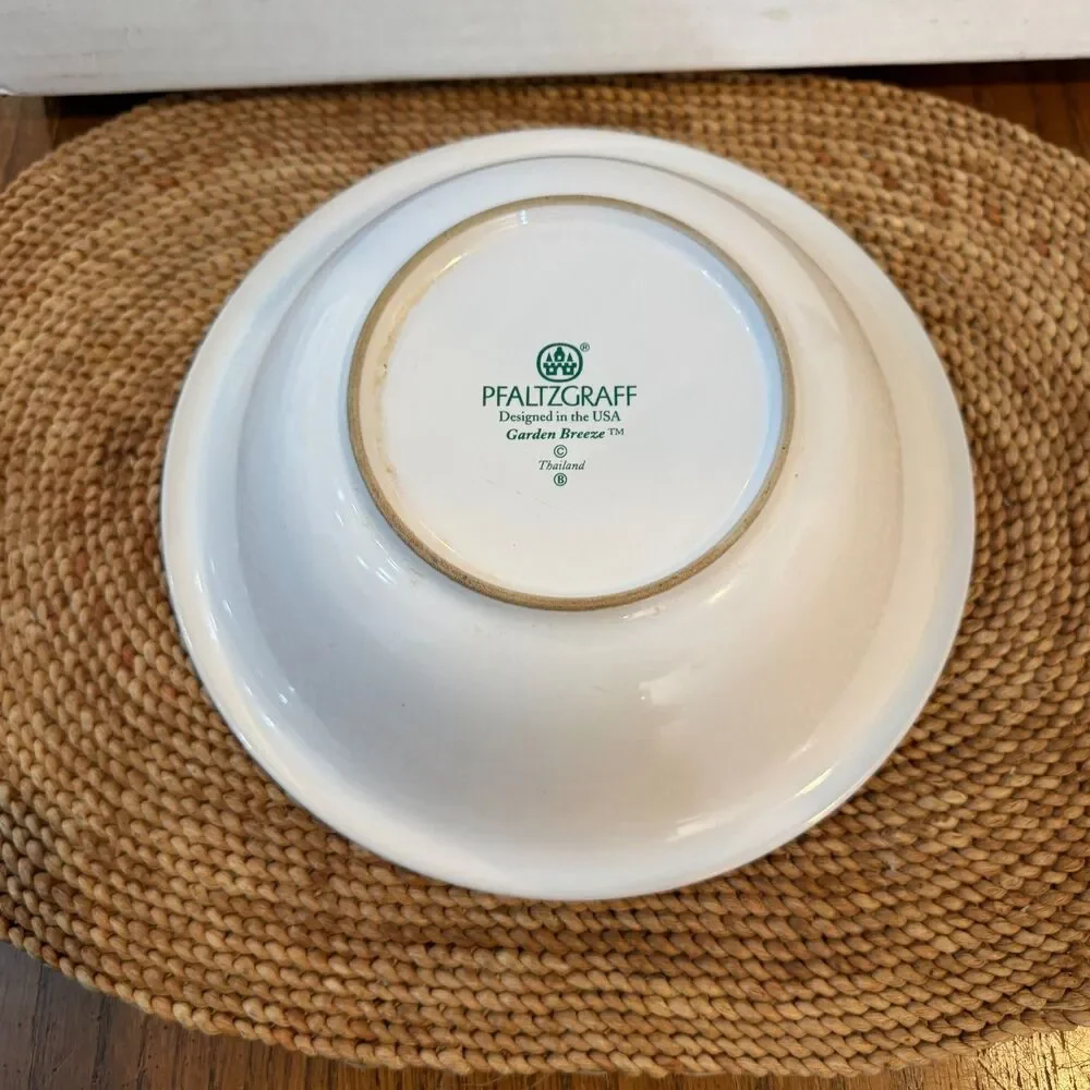 Pfaltzgraff Garden Breeze 2pc Serving Set 12